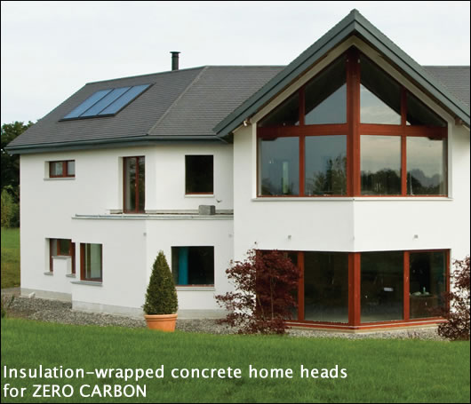 Energy efficiency is about more than just U-values – the building envelope must be airtight and virtually cold bridge free. Construct Ireland visited a single-leaf concrete house nearing completion in Moate which combines an excellent envelope with wind, solar and a range of green measures, with the aim of reducing energy and carbon figures to zero in the home’s BER score. 