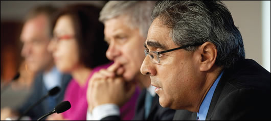 Ajai Chopra, deputy director of the IMF's European department, who led the bailout team. An IMF staff report issued after they left Ireland actually anticipates a banking crisis - Ireland's inevitable default Ajai Chopra, deputy director of the IMF's European department, who led the bailout team. An IMF staff report issued after they left Ireland actually anticipates a banking crisis - Ireland's inevitable default