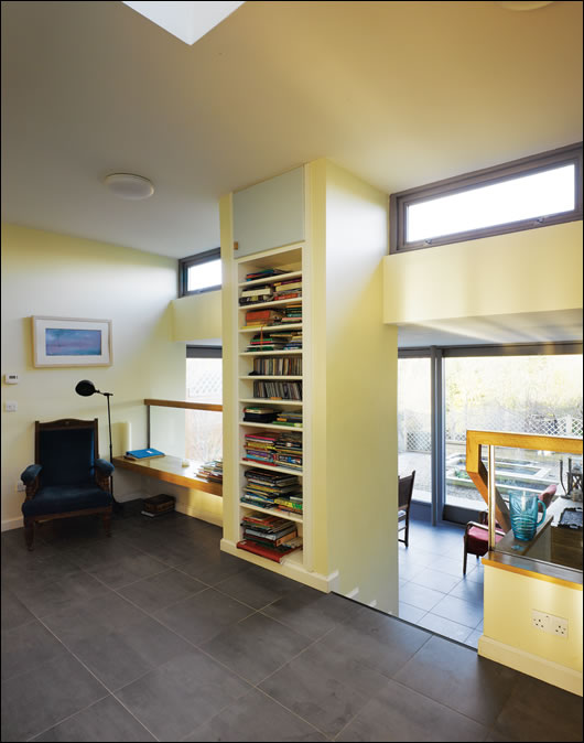 Extensive glazing allows abundant natural light into the extension, which Victoria says is 