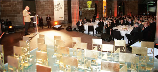 The award ceremony The award ceremony