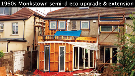1960s Monkstown semi-d eco upgrade & extension