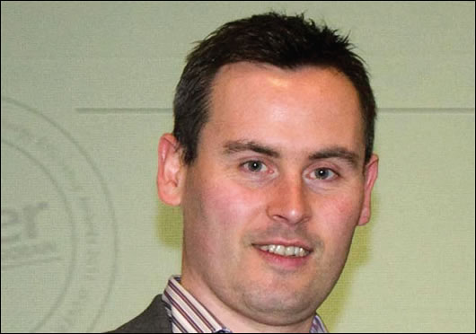 Archie O’Donnell, projects coordinator for Éasca and the Irish Passive House Association