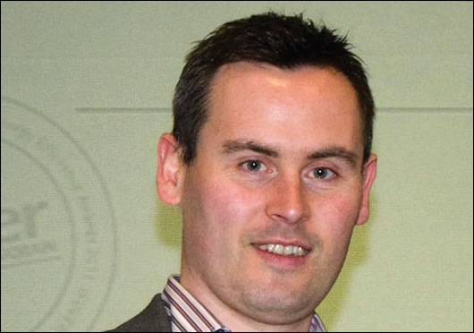 Archie O’Donnell, projects coordinator for Éasca and the Irish Passive House Association Archie O’Donnell, projects coordinator for Éasca and the Irish Passive House Association
